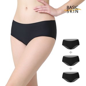 BASICSKIN 베이직스킨 3세트 여성인 래쉬가드이너팬티 스포츠이너팬티 BSE-T263K