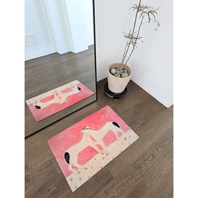 스칼렛 호스 씬 빨아쓰는 소프트 규조토 아트 발매트