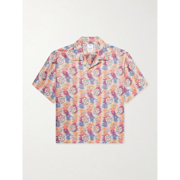 크로스비 캠프 칼라 실크 코튼 블렌드 자카드 셔츠 46376663162938967