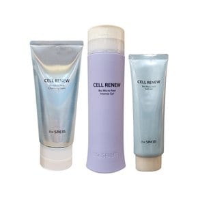셀 리뉴 바이오 마이크로필 클렌징3종(폼+인텐스젤필링160+소프트젤필링120) 민감피부 진정