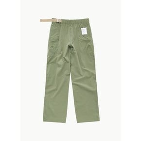 새티스파이 24SS PEACESHELL TECHNICAL CLIMB PANTS IN OIL GREEN