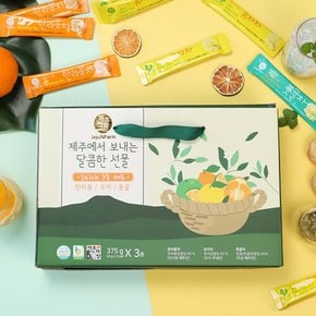 제주자연식품 제주가키운 스틱차 3종세트