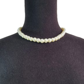 핵진주 목걸이 42cm10mm 쵸커 초커 패션 수공예 선물_P439070030