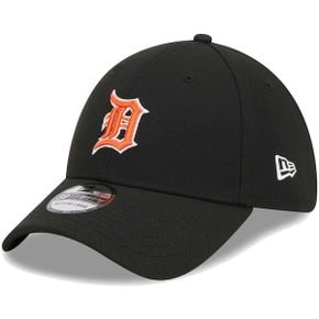 [해외] 1063314 뉴에라 모자 MLB [디트로이트 타이거스] Logo 39THIRTY Flex Hat - Black