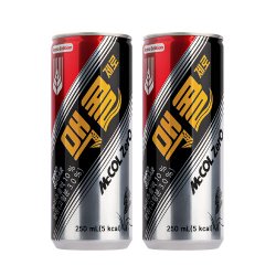1+1 맥콜 제로 250ml x 30캔 (총 60캔)
