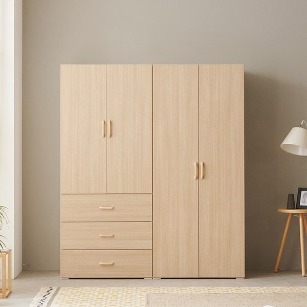 룩코어 모듈 시스템 맞춤형 1600 3단 서랍 옷장 이불장 장롱 세트 [착불]