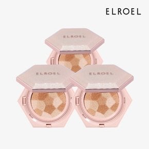 블렌딩 콤팩트 쿠션(기본) 1+1+1_ELROEL