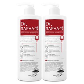 닥터라파 알 레드 샴푸1000ml x 2개 / 탈모완화 / 건성두피 / 1개 가격에 1개 더