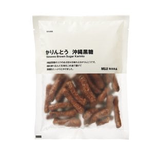  일본 무인양품 카린토 오키나와 흑당맛 80g