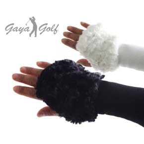 여성용 겨울 방한 손등 워머 장갑(오른손 1장)