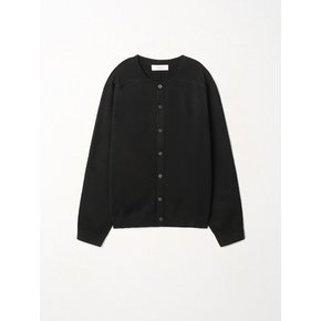 Saddle Round Cardigan_Black