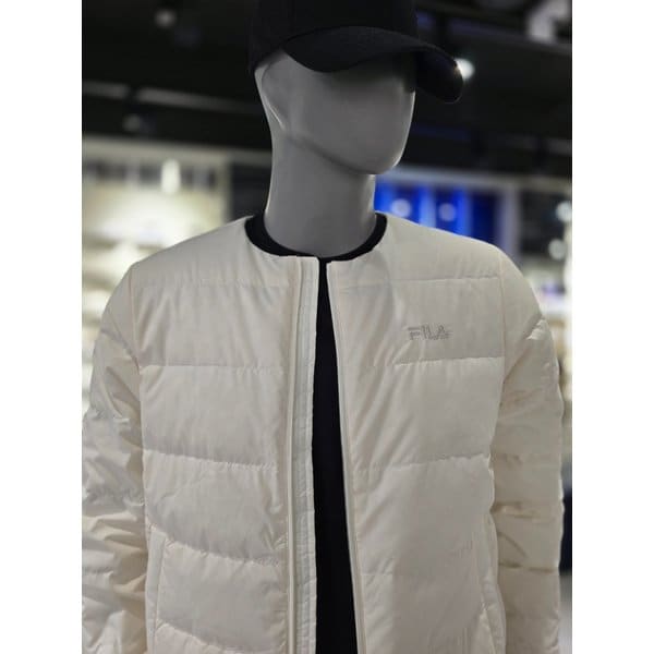 [파주점] 공용(여성핏별도) 에센셜 경량 U넥 다운 자켓(FS2DJG4101U-SWH)