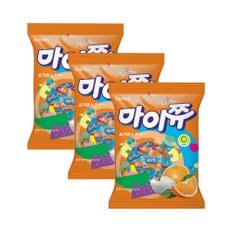 너만아는과자점 크라운 마이쮸 요거트 오렌지 284g x 3개