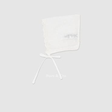 슈슈앤크라 라플로엔 레이스 보넷 ㅡ 바닐라화이트