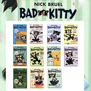 [작가 NICK BRUEL] BAD KITTY 챕터북 11종 BOOK SET  ★25%할인★정가:92,400원 -행사가: 69,300원