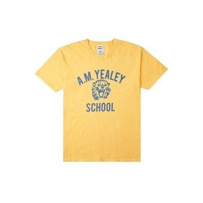 와일드 동키 공용 예일리 반팔 티셔츠 T YEALEY STRONG WASHED SUNFLOWER