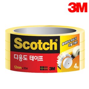 3M 다용도테이프 508 지관-76mm(12mmx20m) 4롤