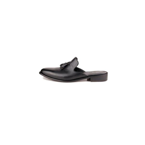 [MEN] EI072 TASSLE BLOFER BLACK