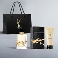 [9월] 리브르 오 드 빠르펭 50ml 세트(+샤워젤 50ml+향수 케이스+쇼핑백)