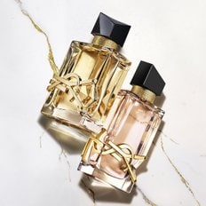 [4월/SSG단독] 리브르 오 드 빠르펭 50ml 세트(+리브르 EDP 7.5ml+향수 케이스)