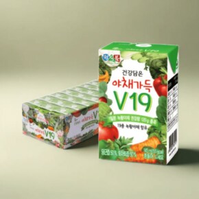 베지밀 건강담은 야채가득 V19 녹황야채 음료 145ml x 24개