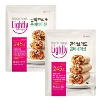 텐바이텐 라이틀리곤약브리또 콤비네이션 500g(4입) x 2개