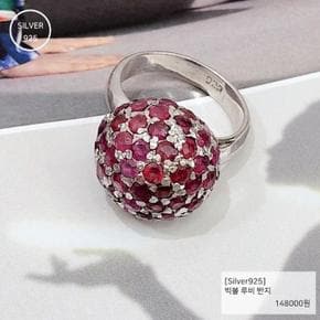 [j.bling]빅볼 루비 반지 (S1962257)