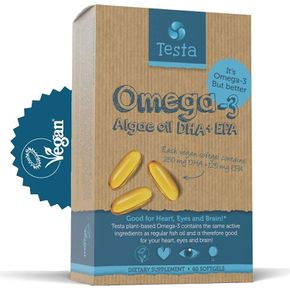 Testa Vegan Omega 3 타스타 비건 오메가3 60정