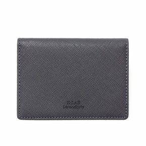 Basic Leather Namecard wallet - gray