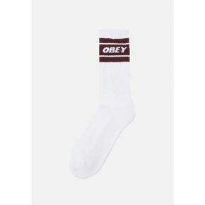 5061462 Obey Clothing COOPER SOCKS UNI - Socks white/zinfandel