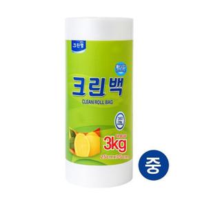 매직크린 대용량 3kg 크린롤백 크린랩 25cmx35cm