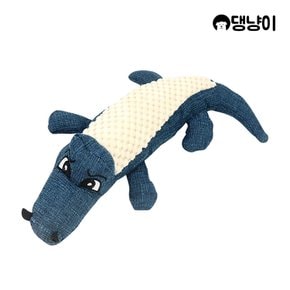 강아지 소리나는 터그 장난감 / 악어 장난감 (블루)