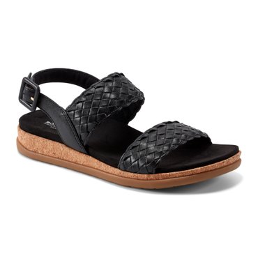 락포트 [여성화]야렐리아  투 스트랩 4.5CM 샌들 BLACK RW0194