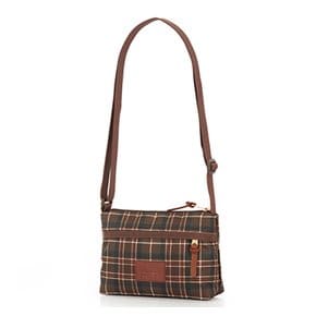 CLASSIC BAGS 엔벨롭 숄더 크로스백 WOODLAND PLAID