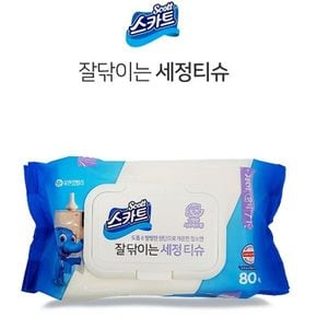 쿨샵 스카트 잘딱이는 세정티슈 화장식 주방전용티