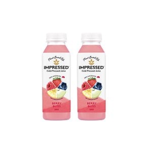 메가커피 임프레스드 콜드프레스 착즙주스 베리블리스 300ml 2개세트