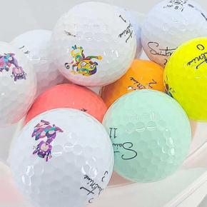 아트박스/익스트리모 Golf BALL Color N White A-급 400알 CH855