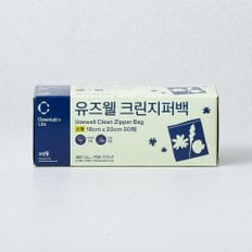 ㈜크린랩 크린지퍼백 소50매(L유즈웰)