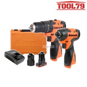 BL14TM-2G (TL) 충전 콤보 세트 14.4V 3.0Ah 4.0Ah (탭리스) 해머드릴 + 임팩 BL14T50 BL