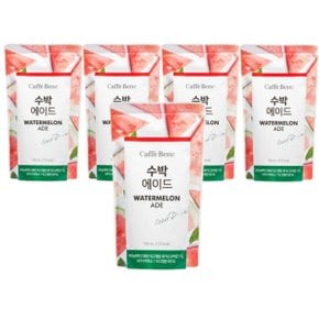 카페베네 수박에이드 190ml 10팩 파우치