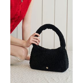 Ange Fur Tote Bag_Black