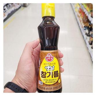  오뚜기 옛날 참기름병 320ml x 1개