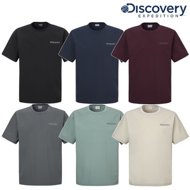 디스커버리 [공용] 프레시벤트 우븐 반팔티셔츠 6종 택1 DXRS87053