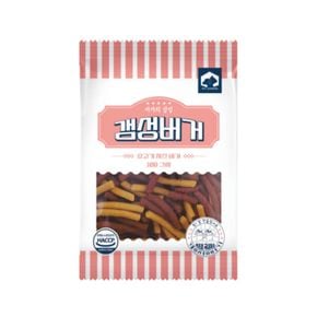 펫러닝 갬성버거 소고기 치즈 100g