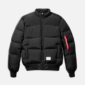 알파인더스트리 MA-1 QUILTED FLIGHT JACKET-BLACK