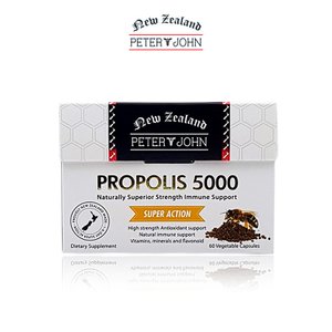 피터앤존 뉴질랜드 프로폴리스 5000mg 60캡슐