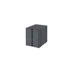 [USM 공식수입원 재고보유] USM Inos Box Set C4 With 10 Closed Trays (Mid Gray)