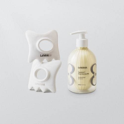 [럭키박스] [15%쿠폰 적용가: 44,370원] 반지 괄사 2pcs (단품) + 클렌징밀크 300ml