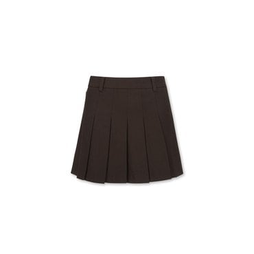 왁 골프 (WWKCW24703BRD)Women Basic Pleats Skort
