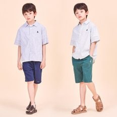 *시즌오프30%*[BEANPOLE KIDS] 24SS 폴리리넨 클래식 상하 세트 (2종 택1)